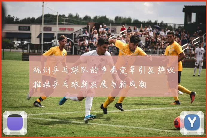 杭州乒乓球队的节奏变革引发热议推动乒乓球新发展与新风潮