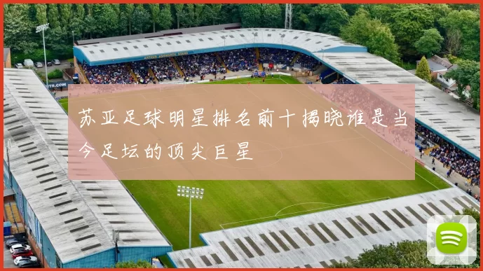 苏亚足球明星排名前十揭晓谁是当今足坛的顶尖巨星