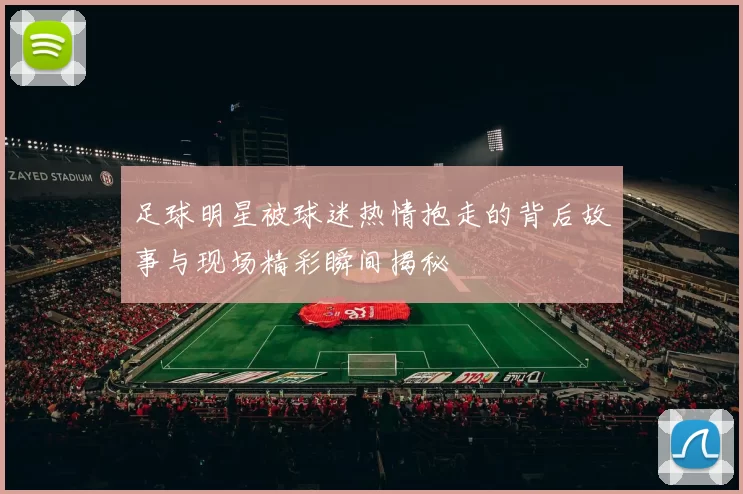 足球明星被球迷热情抱走的背后故事与现场精彩瞬间揭秘