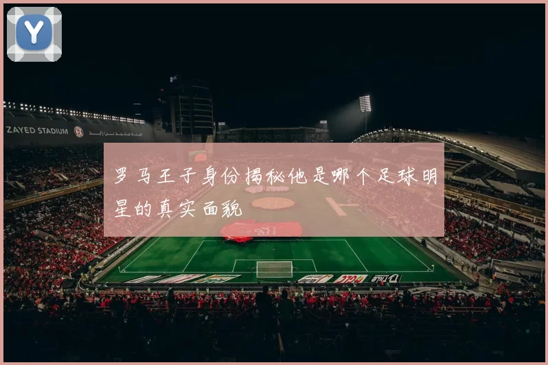 罗马王子身份揭秘他是哪个足球明星的真实面貌